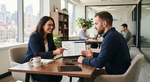 One-on-one executive resume coaching and technical interview preparation session